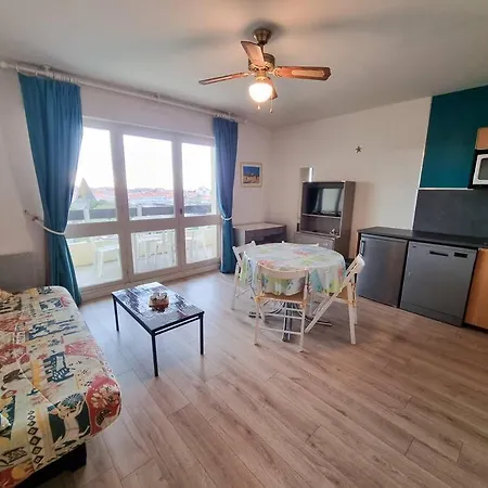 Апартаменты La Maddyblue 5 Min A Pieds De L'ocean Et Commerce Мимизан-Плаж