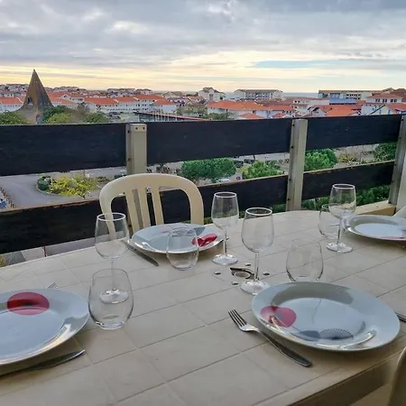 La Maddyblue 5 Min A Pieds De L'ocean Et Commerce Апартаменты