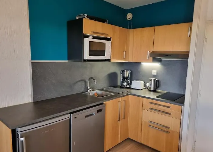 アパート La Maddyblue 5 Min A Pieds De L'ocean Et Commerce